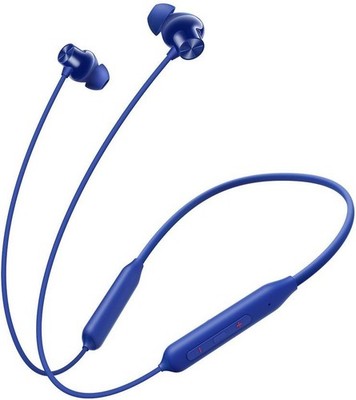 OnePlus Bullets Wireless Z2 Bluetooth Earphones-Blue-Fast Charge-Deep Bass