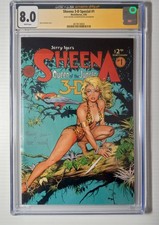 Sheena 3-D Special #1 (Blackthorne Publishing 1985) CGC 8.0 signed by Stevens