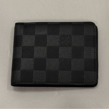 Louis Vuitton Mens Multiple Graphite Check Bi...