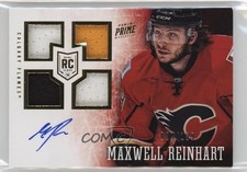 2013-14 Panini Prime Rookie Patch Auto /199 Max Reinhart #147 Patch Auto r9d
