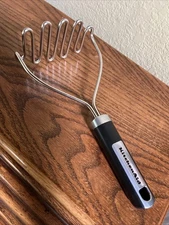 Kitchen Aid Potato Masher Black Handle 