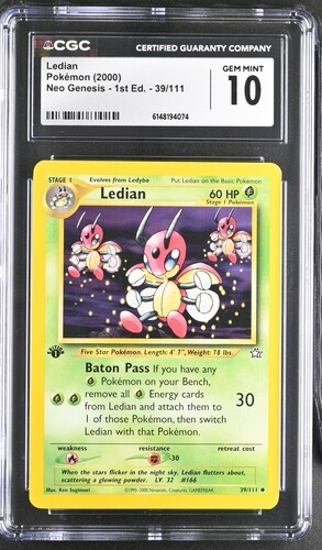 Ledian (1st Edition) graded CGC 10 for sale on eBay