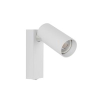 Wandspot Schalter Flexibel Weiß GU10 B:10 Cm Flur Wandlampe Strahler Wohnzimmer