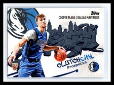 💥 2025 Topps Clutch City Prospects Cooper Flagg RC #CC1 Dallas Mavericks ROY