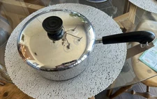 Revere Ware 2-QUART SAUCE PAN Copper Bottom with Lid Vintage 1968-1986 USA