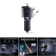 350°C Ceramic Heating Block Hotend Kit K2 Plus All-Metal Extruder 3D Printer