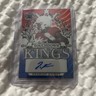 2022 ZONOVAN KNIGHT Leaf Metal Draft Signed Auto RWB Touchdown King 4/7 🦁