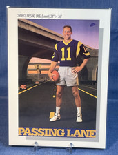 1990 Nike Poster Card #832 Passing Lane Jim Everett Type 3 Rare 5 x 7