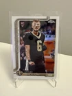 2025 Topps Chrome Football White Refractor Tyler Shough #398
