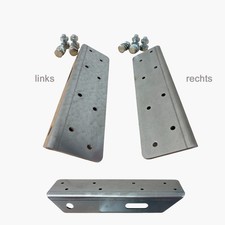 Stufenkonsole für Treppen Wand- oder Wangenmontage Stufenhalter für DIY Stufen