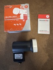 Inverto Silver Tech Universal Single LNB 40mm : IDLP-40SL+ HDTV DVB-S2 Compliant