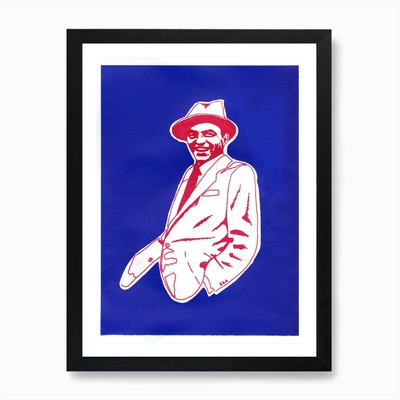Frank Sinatra Kunstdruck gerahmt Wandbild Poster Leinwanddruck Bild