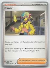 Canari 185/217 Uncommon Ascended Heroes Pokemon Near Mint
