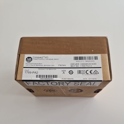 Allen-Bradley 1769-PA2 CompactLogix Netzteil, In: 85-264VAC, Out: 2A@5VDC