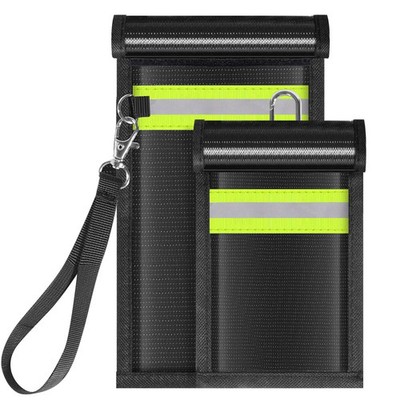 2 Pack Faraday Bags,Portable Faraday Key Fob Protector EMP Protection Bags,Fa...