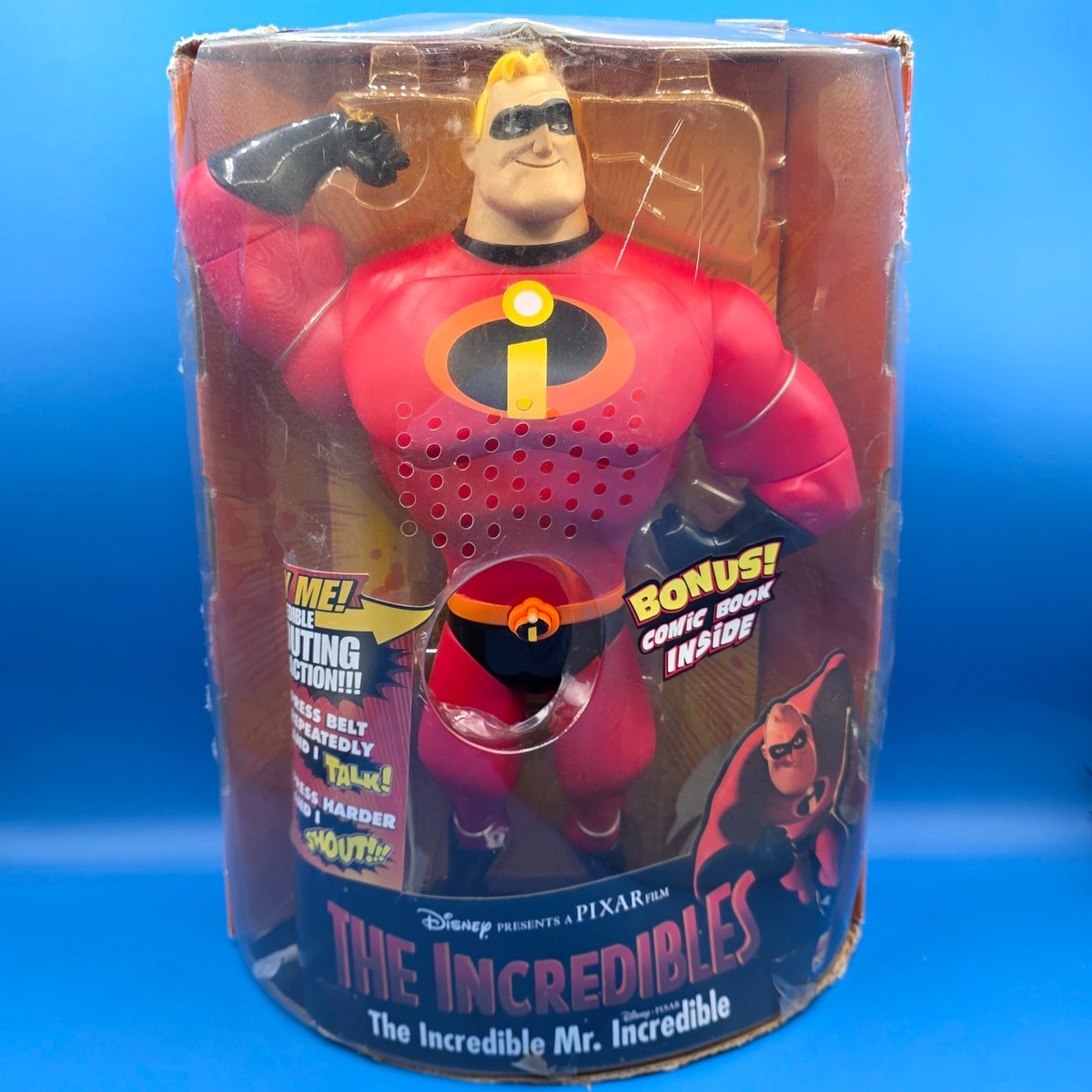Disney The Incredibles Talking Mr Incredible Action Figure Toy