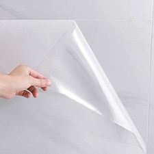 Clear Peel and Stick Wallpaper, Self-Adhesive Wallpaper Wall 15.7"W x 118"L