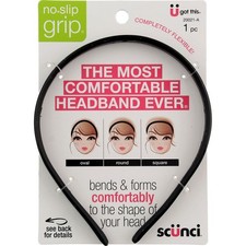 3 Pack Scunci No Slip Grip Headband