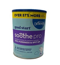Dr Brown  s Good Start Soothe Pro Baby Formula 2/19/27