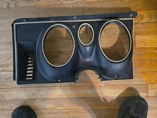 1971-73 Mustang Dash Gauge Instrument Cluster Bezel W Vent Oem Mach 1 Boss 351 1971-73 Mustang Dash Gauge Instrument Cluster Bezel W Vent Oem Mach 1 Boss 351