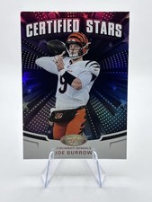Panini Certified 2025 Joe Burrow Bengals Certified Stars #CST-JBW