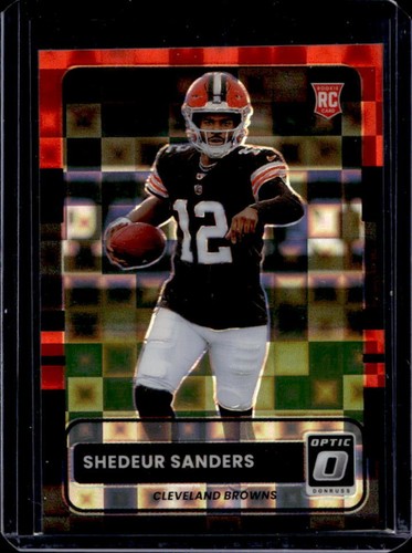 2025 Donruss Optic Shedeur Sanders Black Pandora (RAW)