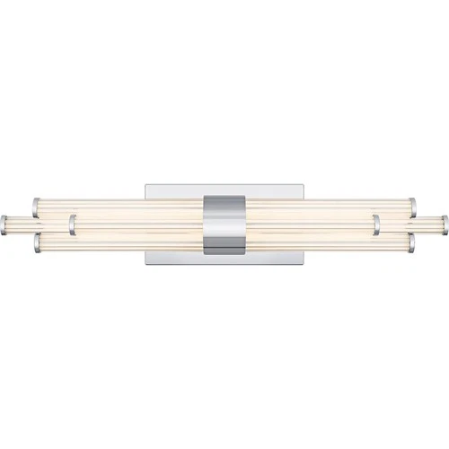 Quoizel PCTAL8624 Talbott 8 Light 24"W LED Bath Bar - Chrome - Picture 1 of 12