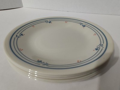 Corelle Country Violets Bread & Butter Plates (5) 6 3/4 