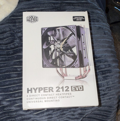 Cooler Master Hyper 212 EVO CPU Heatsink Fan 120mm 4-Pin 2000RPM RR-212E-20PK-R2