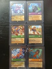 Lorcana Card Lot Of 6 Great Condition