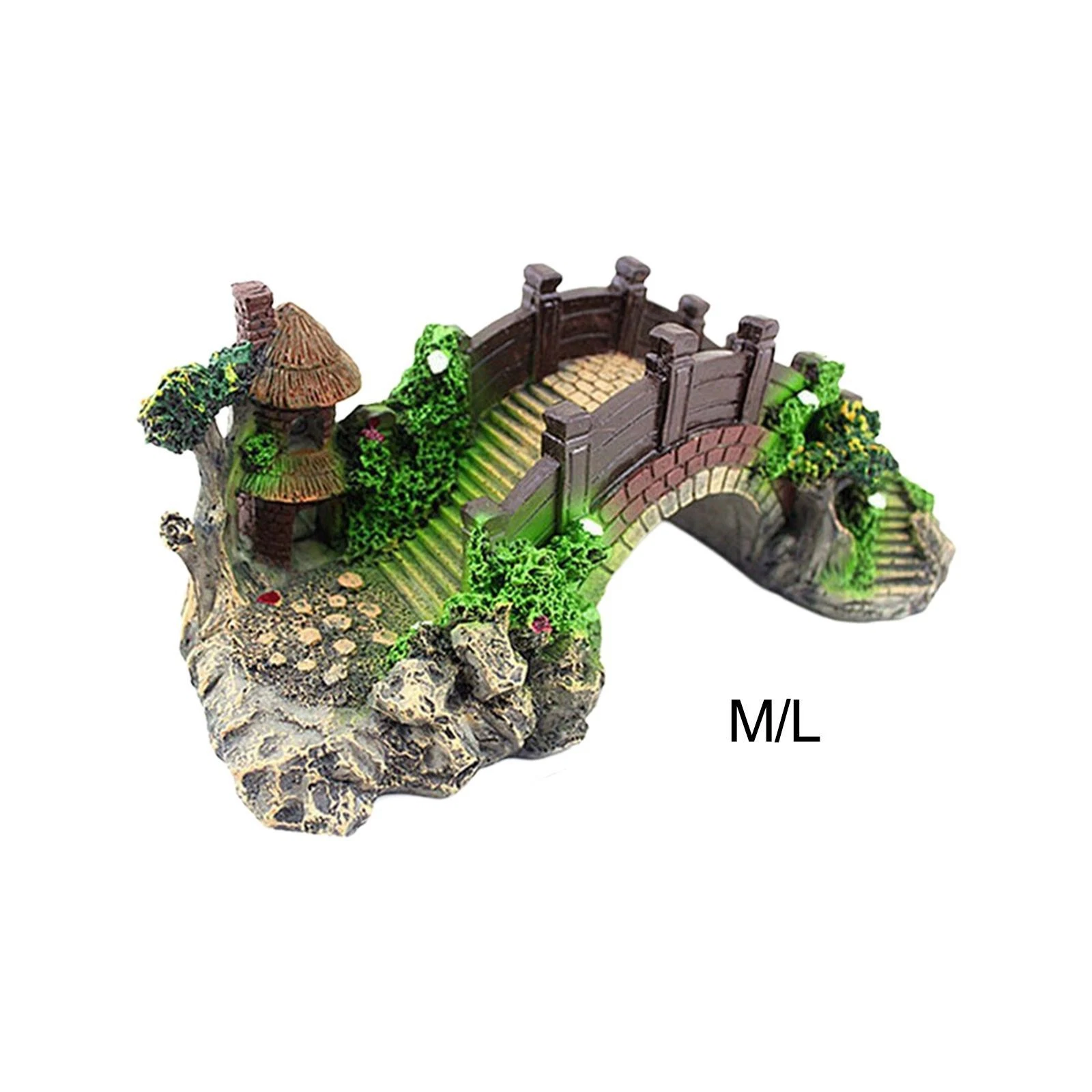 Aquarium Tank Decoration Bridge Ornament DIY Creative Accessories Figurine for
Opens in a new window
