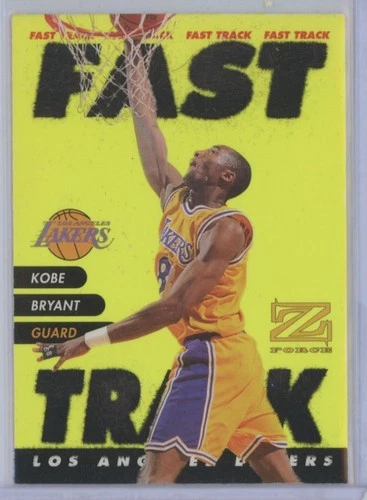 1997-98 SkyBox Z Force Fast Track Kobe Bryant Lakers #2 FT A81