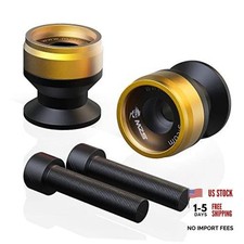 8MM Swingarm Spools Sliders Stand Universal M8 Compatible with Aluminum Gold