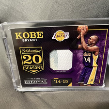 Panini Kobe Bryant Eternal Game-Worn Shoes PE-KB20 /50 Lakers 2014-15