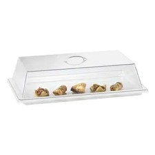Cal-Mil 327-18 18" x 26" x 4"H Clear Polycarbonate Flat Top Display Cover