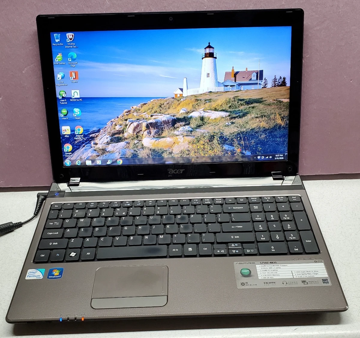 Preços baixos em Acer Windows 7 notebooks e netbooks 15-15.9 na