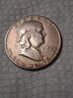 1952 D Ben Franklin Half Dollar In F/VF Condition In My Opinion. #476