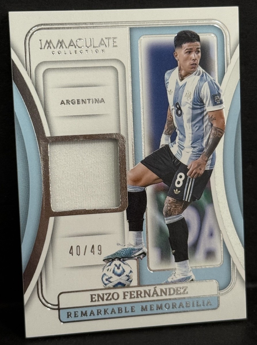 2024-25 Panini Immaculate Argentina Enzo Fernandez Remarkable