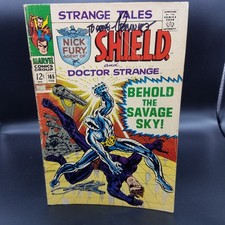 Nick Fury Agent of SHIELD Dr Strange #165 Auto Signed by Jim Steranko (To Steve)