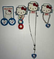 Vintage 2007 Hello Kitty Popsicle Jewelry Set Necklace Bracelets Earrings NEW