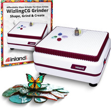 Wizlingcg Glass Grinder, Precision Tool Edging Grinding Shaping Drilling, Essent