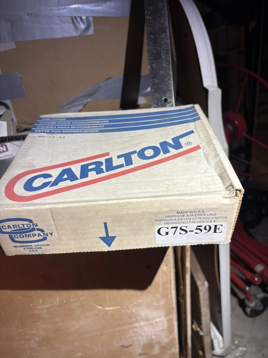 CARLTON MOTOSEGA 3/8 Std.050 ga 60 DL COLLEGAMENTO PROTEZIONE SEMI