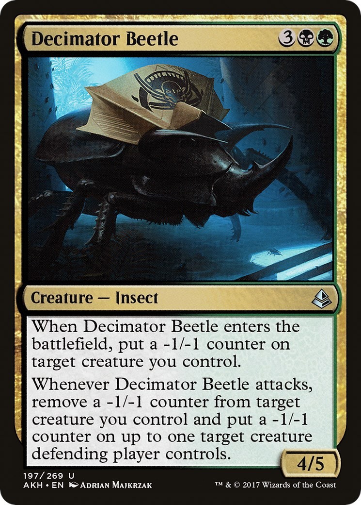 LP Foil - Decimator Beetle [AKH - 197]