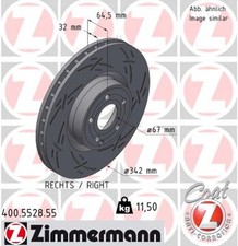 1x ZIMMERMANN Bremsscheibe BLACK Z 400.5528.55 für MERCEDES SL R231 350 231 457 1x ZIMMERMANN Bremsscheibe BLACK Z 400.5528.55 für MERCEDES SL R231 350 231 457