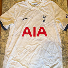 Nike Tottenham Hotspur Soccer Jersey Shirt White AIA Sponsor