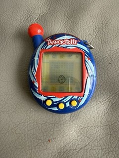 Tamagotchi Connection V4 "Blue Vortex" or "Blue Spiral"