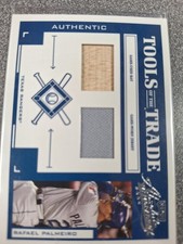 Rafael Palmeiro #TT-117 Tools  Trade Bat Jersey patches NUMBERED /250 (MEM) AC25