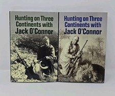 Hunting on Three Continents Jack O'Connor Safari Press - 2 Volume Set