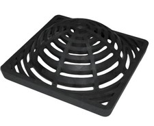 DURA 12 Atrium Grate - Black, 124-A. Universa...