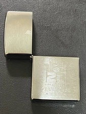 Zippo 20th Anniversary Silver Outer Case Rare Model Unused 2018